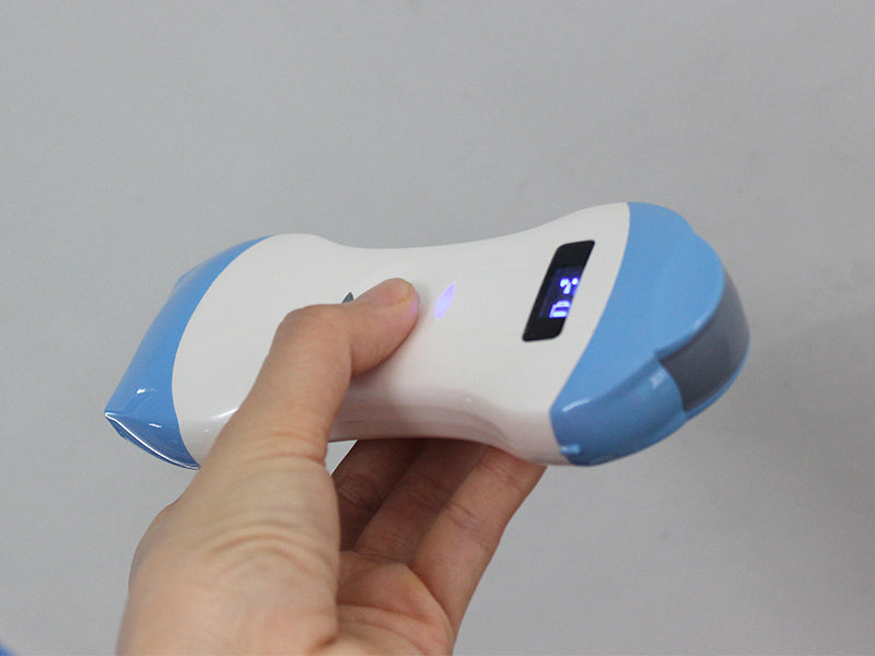Color Double Head Wireless Ultrasound Scanner 2-in-1 MicroConvex and Linear Probe