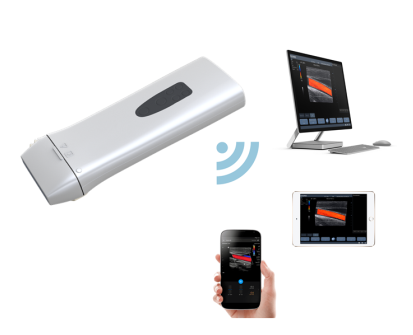 Color Wifi Wireless Ultrasound Scanner With Changeable Probe Heads Linear, Convex, Vaginal, Micro Convex