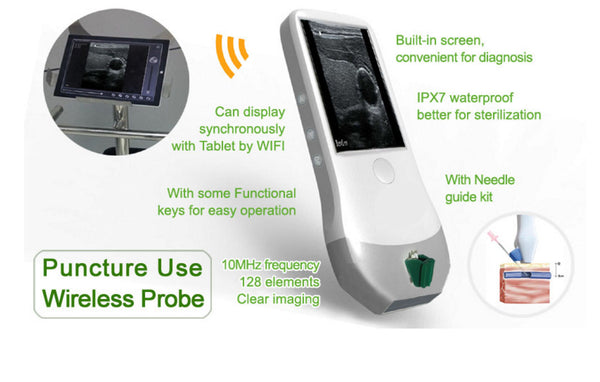 Wireless Wifi Convex Array Probe Type Ultrasound Scanner 3.5Mhz-5Mhz/8 –  WiFiUltras